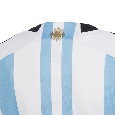 Kids Boys Argentina 22 Winners Home Jersey, White, A701_ONE, large image number 4