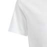 Kids Unisex Essentials Small Logo Cotton T-Shirt, White, A701_ONE, thumbnail image number 6