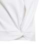 Kids Girls Yoga Aeroready Crop Slim T-Shirt Kids, White, A701_ONE, thumbnail image number 5