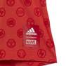 Unisex Kids Adidas X Marvel Spider-Man Tee And Shorts Set, White, A701_ONE, thumbnail image number 6