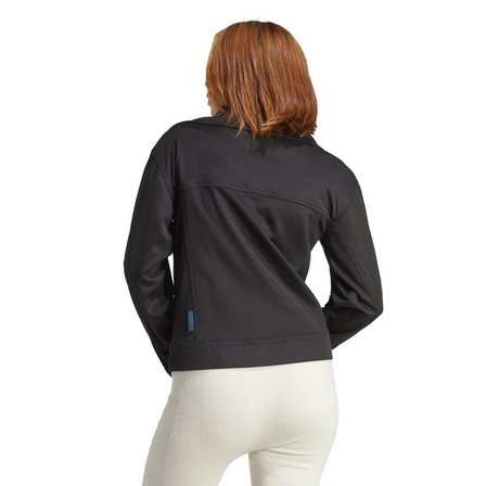 Blue Version Club Track Top black Female Adult, A701_ONE, large image number 2