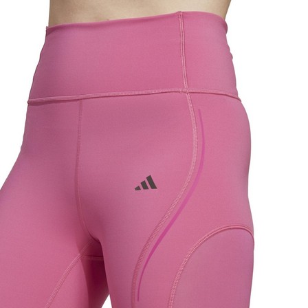 Women Tailored Hiit Luxe Training Leggings, Pink, A701_ONE, large image number 2