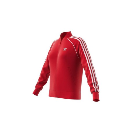 Women Adicolor Classics Sst Track Top, Red, A701_ONE, large image number 7