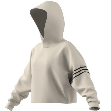 Women Adicolor Neuclassics Hoodie, White, A701_ONE, large image number 8