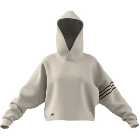 Women Adicolor Neuclassics Hoodie, White, A701_ONE, large image number 13