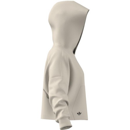 Women Adicolor Neuclassics Hoodie, White, A701_ONE, large image number 14