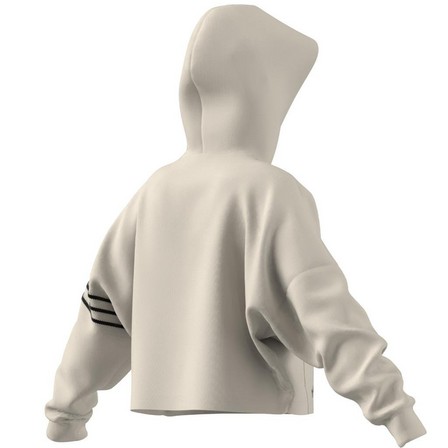 Women Adicolor Neuclassics Hoodie, White, A701_ONE, large image number 15