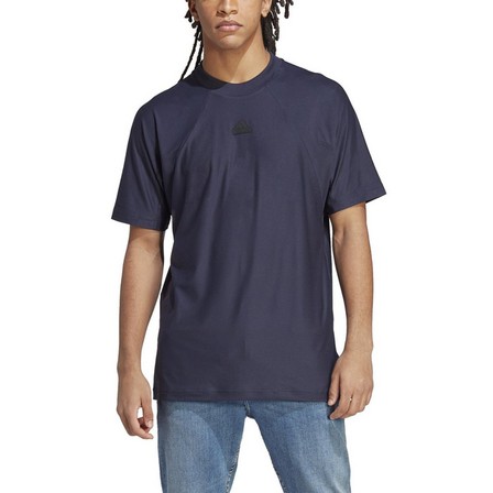 Men City Escape T-Shirt, Navy, A701_ONE, large image number 1