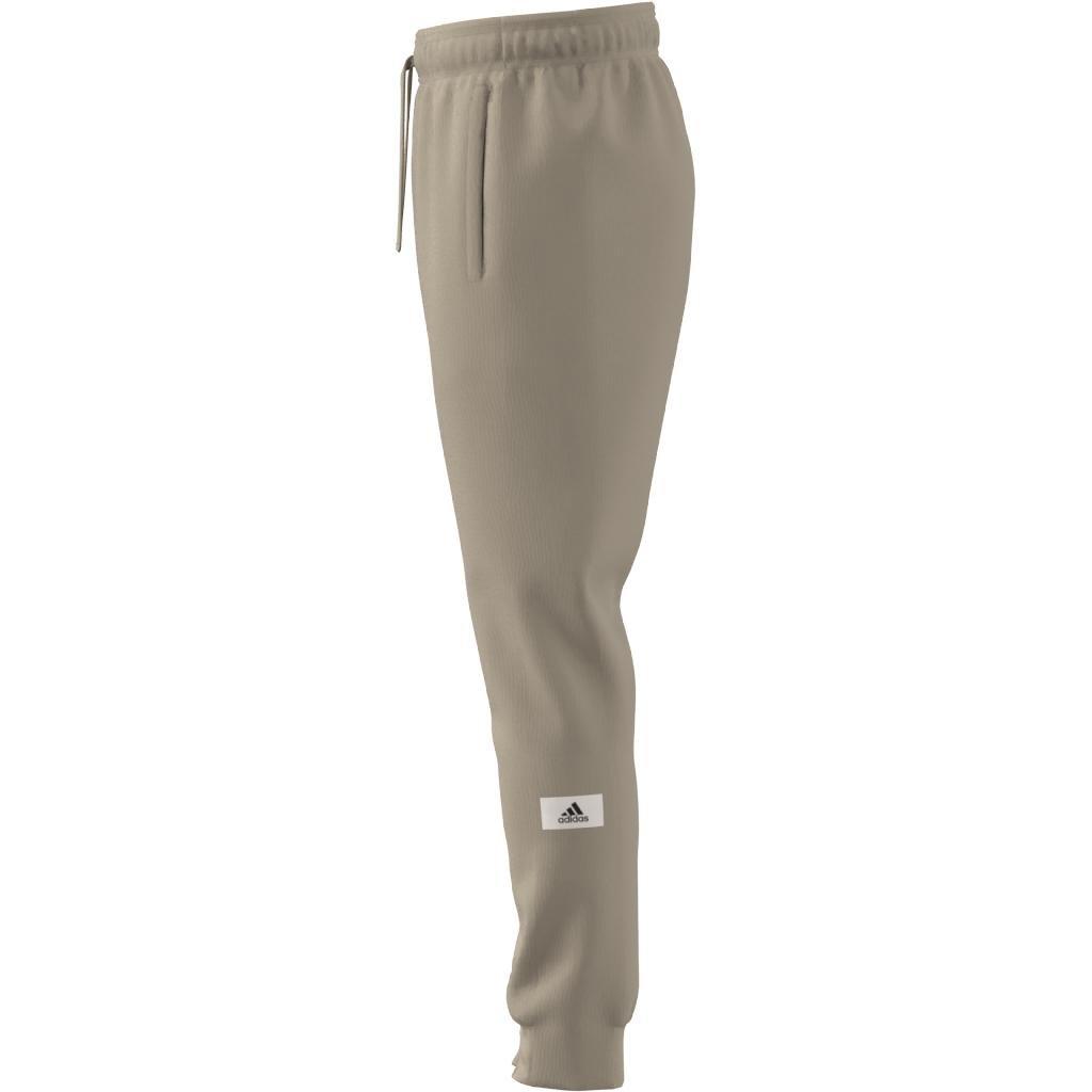 Men Lounge Fleece Joggers, Beige, A701_ONE, large image number 8
