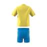 Unisex Kids Adidas X Classic Lego Tee And Short Leggings Set, Yellow, A701_ONE, thumbnail image number 4