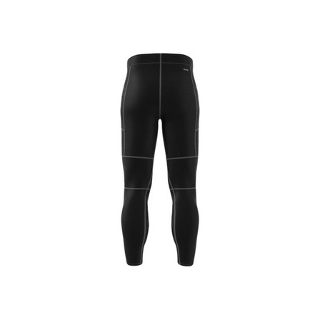 Men Ultimate Running Conquer The Elements Leggings, Black, A701_ONE, large image number 5