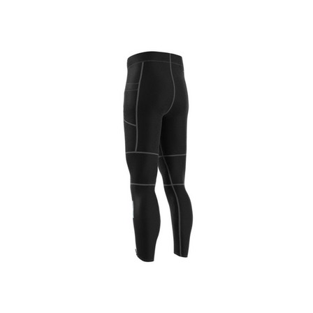 Men Ultimate Running Conquer The Elements Leggings, Black, A701_ONE, large image number 10