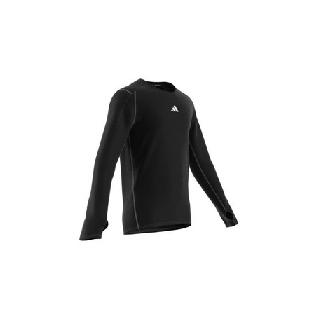 Men Ultimate Running Conquer The Elements Merino Long-Sleeve Top, Black, A701_ONE, large image number 1