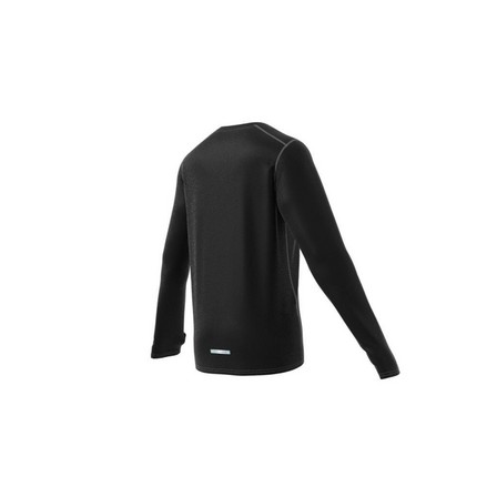 Men Ultimate Running Conquer The Elements Merino Long-Sleeve Top, Black, A701_ONE, large image number 8