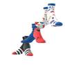 Unisex Kids Mickey Mouse Crew Socks 3 Pairs, Black, A701_ONE, thumbnail image number 1
