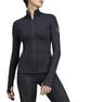 Women Truepurpose Training Midlayer Jacket, Black, A701_ONE, thumbnail image number 3