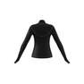 Women Truepurpose Training Midlayer Jacket, Black, A701_ONE, thumbnail image number 8