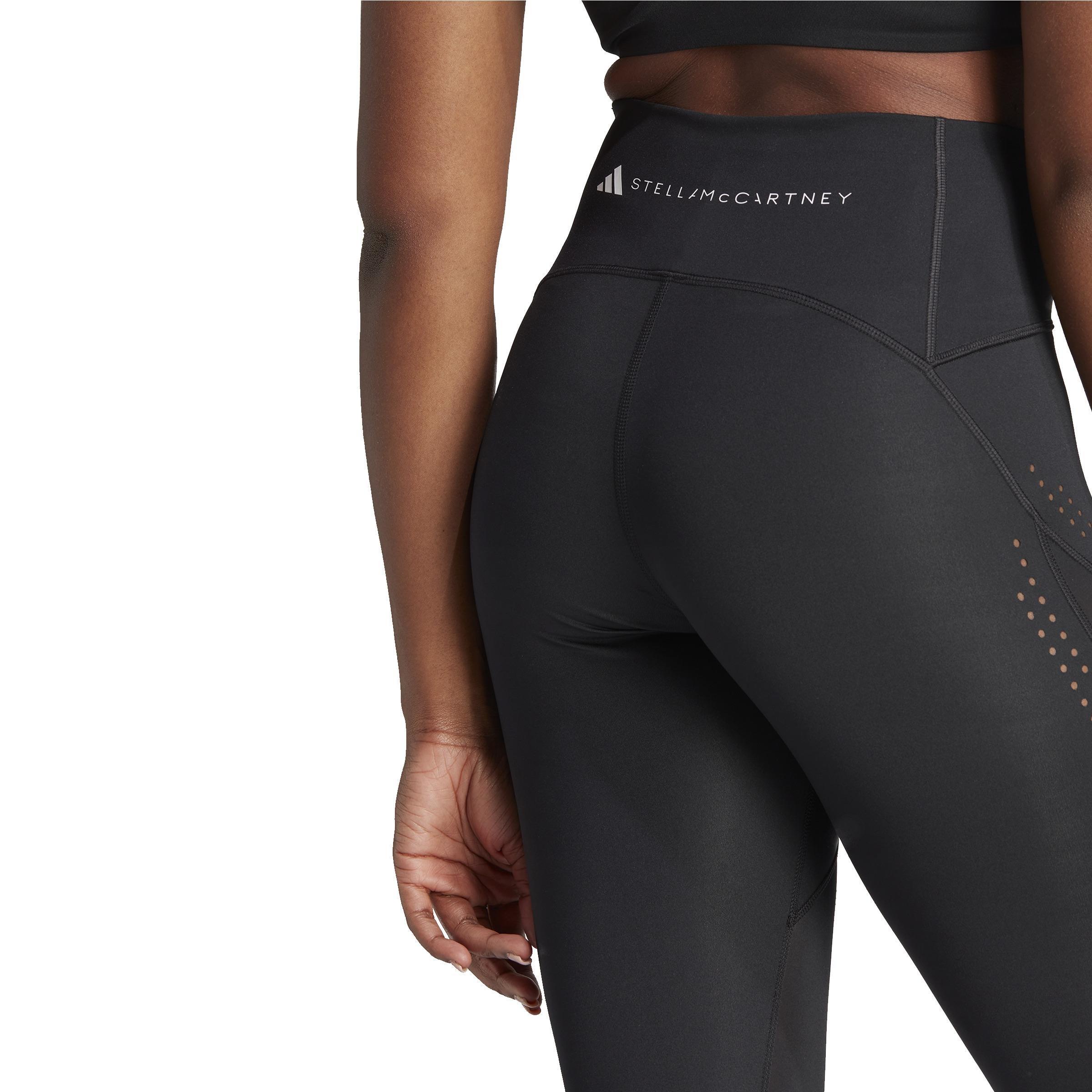 adidas by Stella McCartney TruePurpose Optime Training 7/8 Leggings, Black, A701_ONE, large image number 7