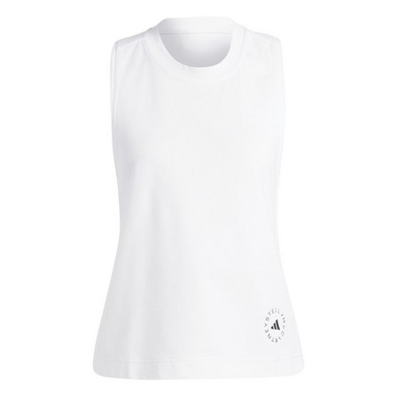 Women Logo Tank Top, White, A701_ONE, large image number 3