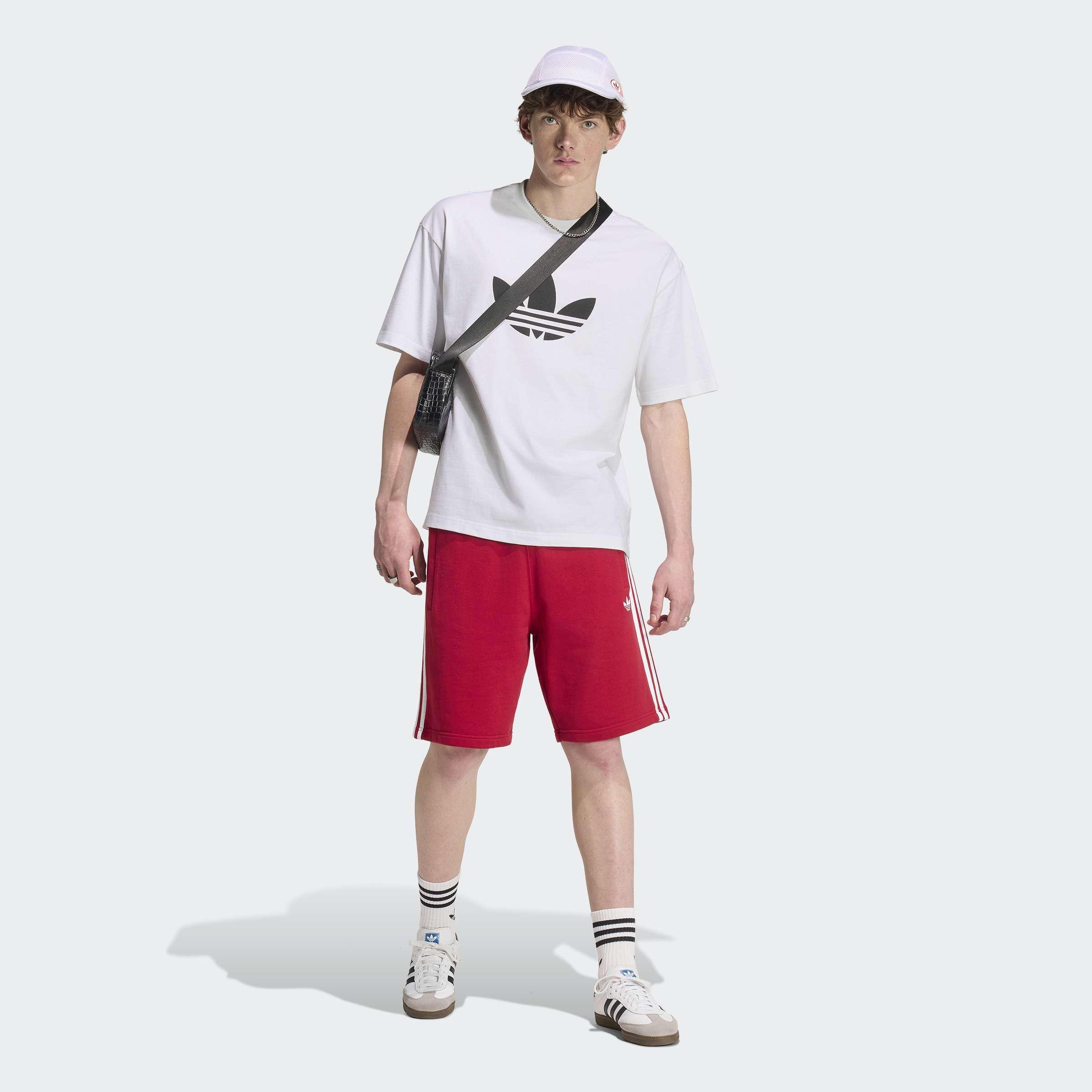 Adicolor Trefoil T-Shirt, White, A701_ONE, large image number 4