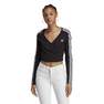 Women Adicolor Classics Crop Long-Sleeve Top, Black, A701_ONE, thumbnail image number 1