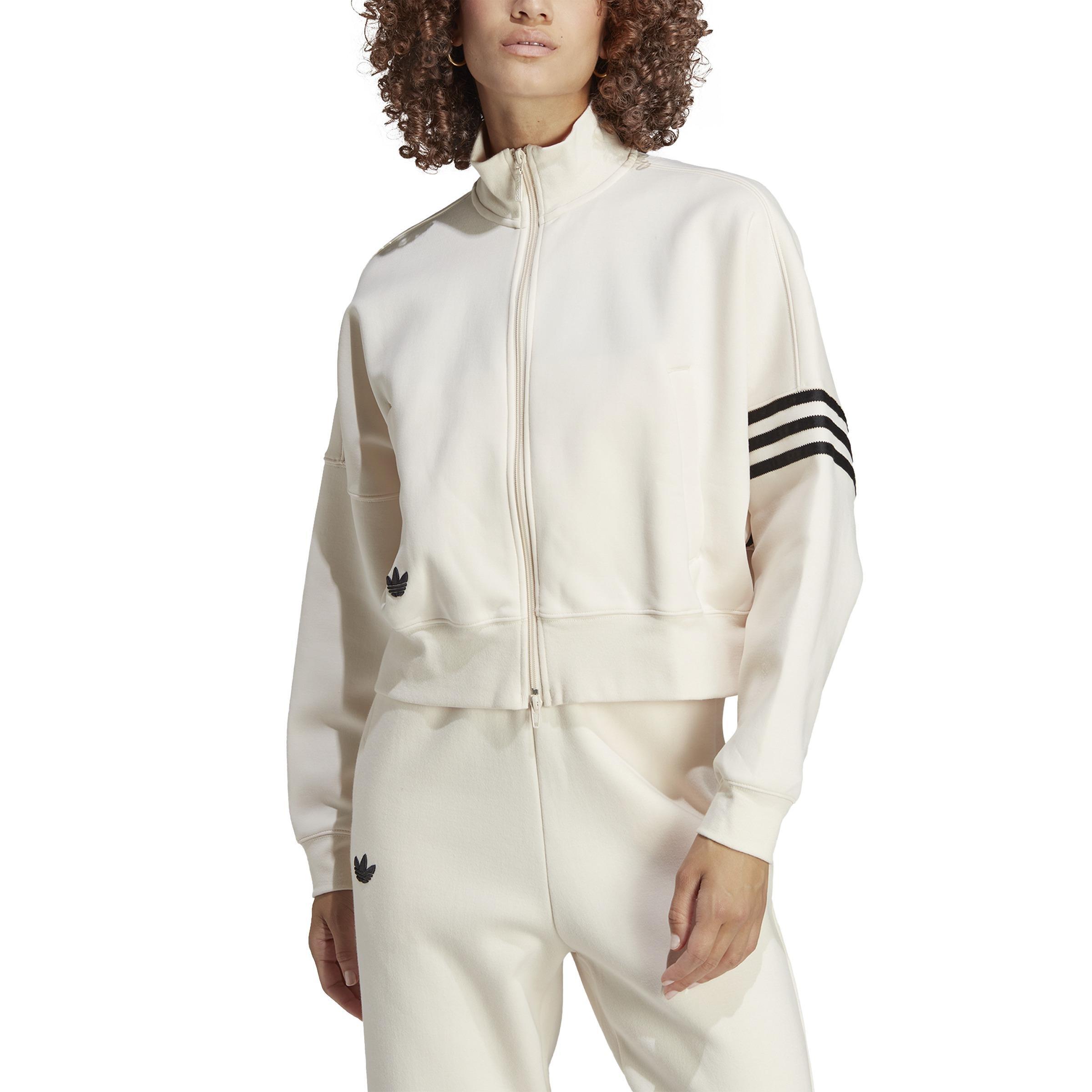 Women Adicolor Neuclassics Track Top, White, A701_ONE, large image number 1
