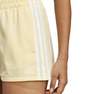 Women 3-Stripes Shorts, Yellow, A701_ONE, thumbnail image number 5