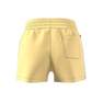 Women 3-Stripes Shorts, Yellow, A701_ONE, thumbnail image number 8
