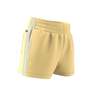 Women 3-Stripes Shorts, Yellow, A701_ONE, thumbnail image number 14