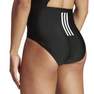 Women 3-Stripes Swimsuit, Black, A701_ONE, thumbnail image number 6