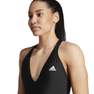 Women 3-Stripes Swimsuit, Black, A701_ONE, thumbnail image number 8