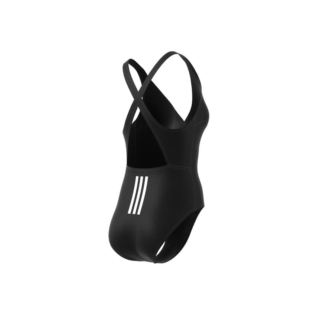 adidas - Women 3-Stripes Swimsuit, Black