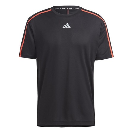 Men Workout Base T-Shirt, Black, A701_ONE, large image number 3
