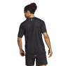 Men Workout Base T-Shirt, Black, A701_ONE, thumbnail image number 5