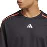 Men Workout Base T-Shirt, Black, A701_ONE, thumbnail image number 6