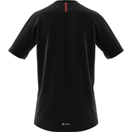 Men Workout Base T-Shirt, Black, A701_ONE, large image number 9