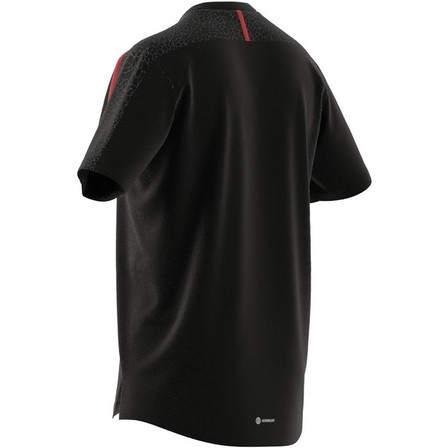 Men Workout Base T-Shirt, Black, A701_ONE, large image number 10