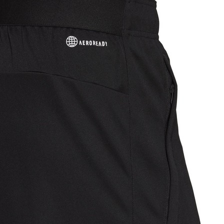 Men Train Essentials Logo Training Shorts, Black, A701_ONE, large image number 4