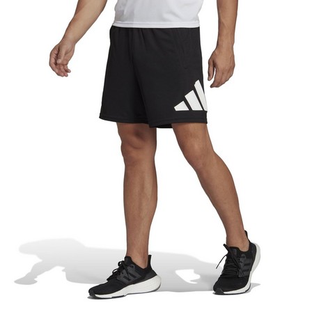 Men Train Essentials Logo Training Shorts, Black, A701_ONE, large image number 13