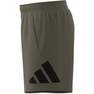 Men Train Essentials Logo Training Shorts, Green, A701_ONE, thumbnail image number 8