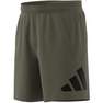 Men Train Essentials Logo Training Shorts, Green, A701_ONE, thumbnail image number 11
