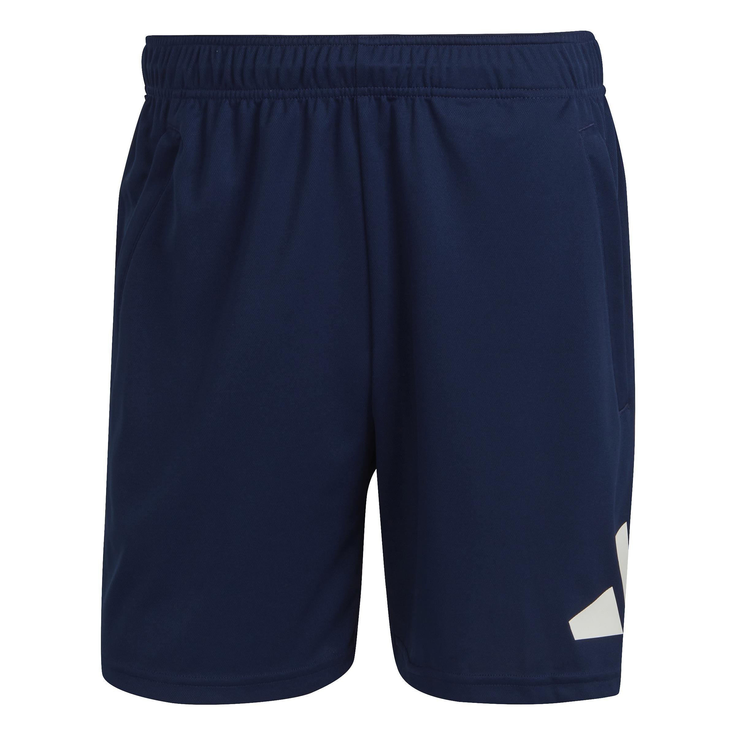 Train Essentials Logo Training Shorts, Blue, A701_ONE, large image number 0