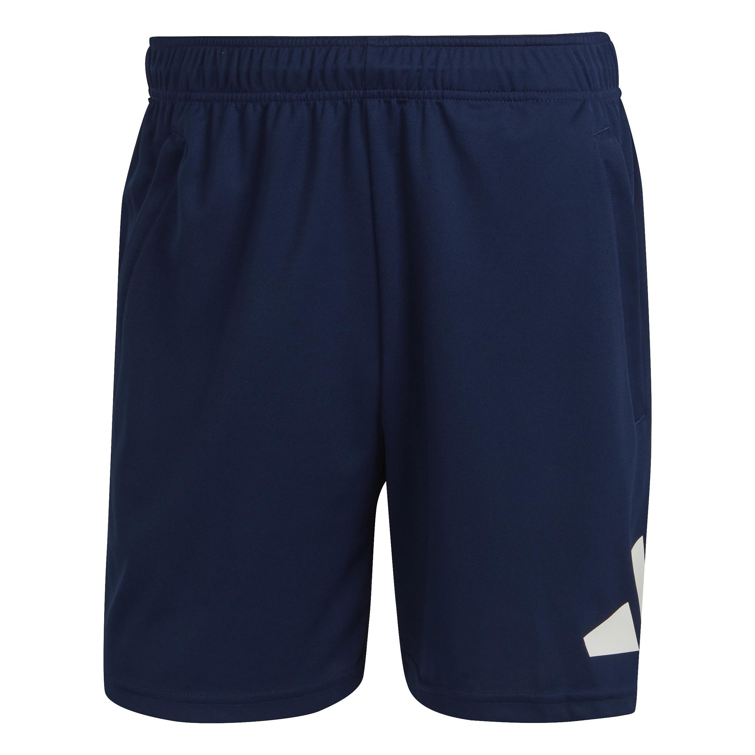 Train Essentials Logo Training Shorts, Blue, A701_ONE, large image number 1