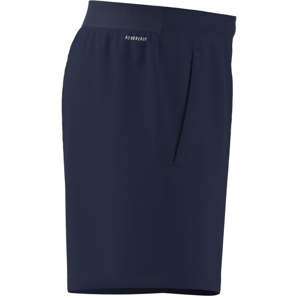 Train Essentials Logo Training Shorts, Blue, A701_ONE, large image number 3