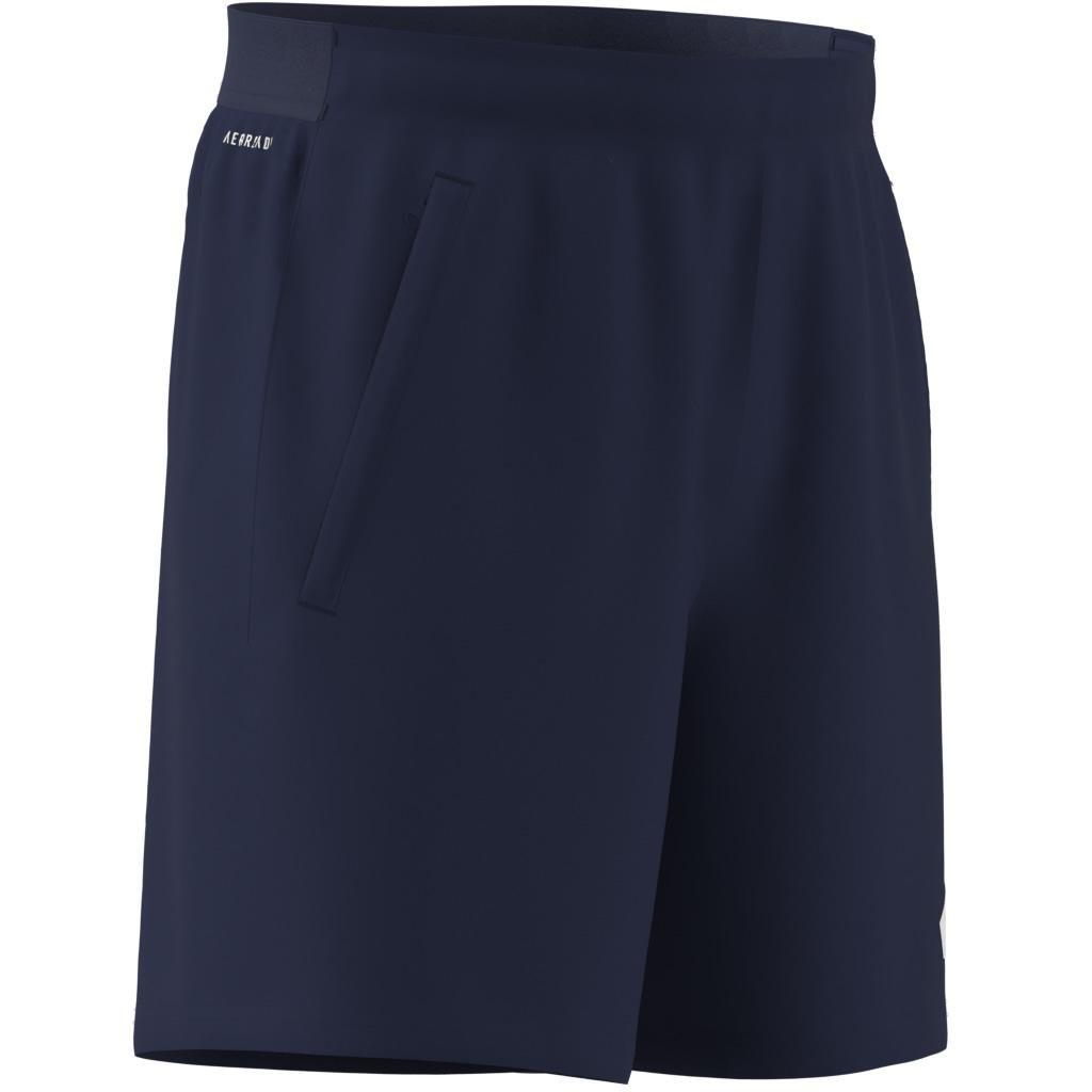 Train Essentials Logo Training Shorts, Blue, A701_ONE, large image number 7