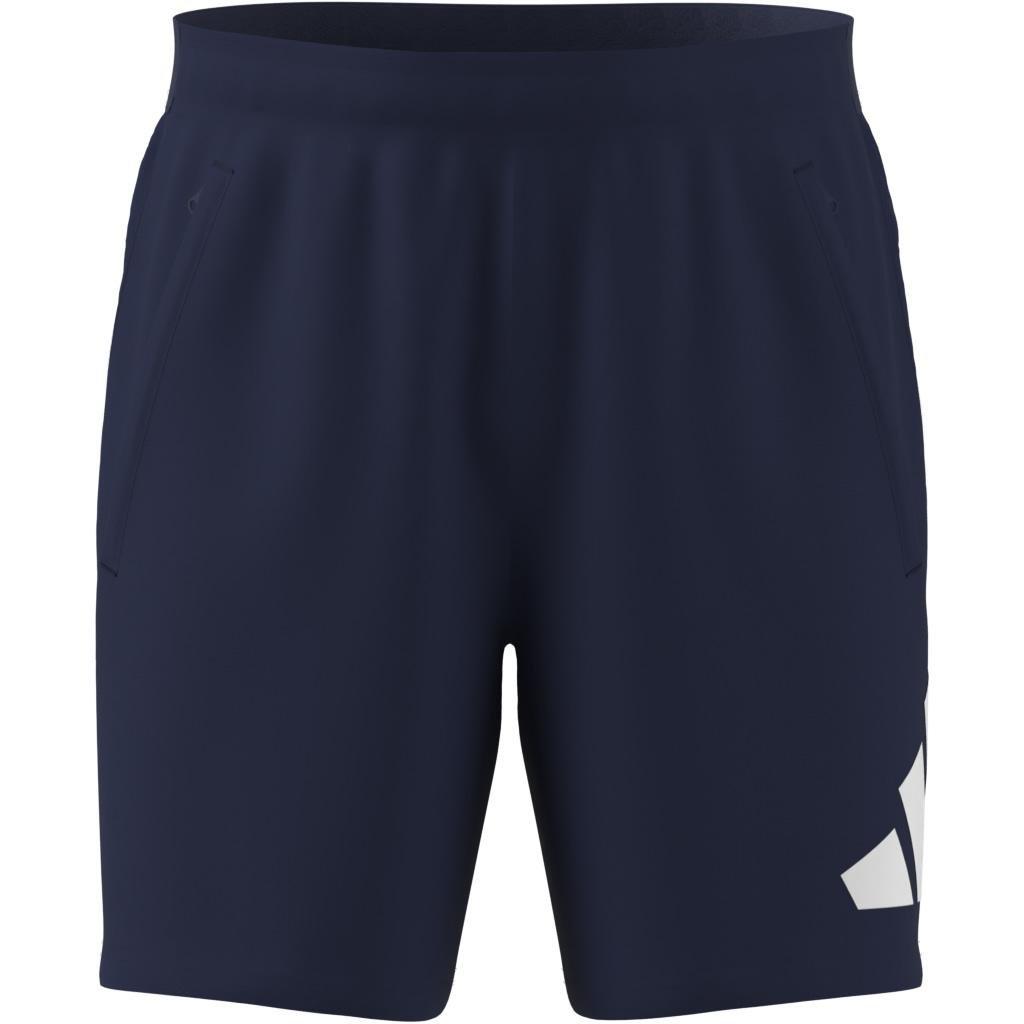 Train Essentials Logo Training Shorts, Blue, A701_ONE, large image number 9