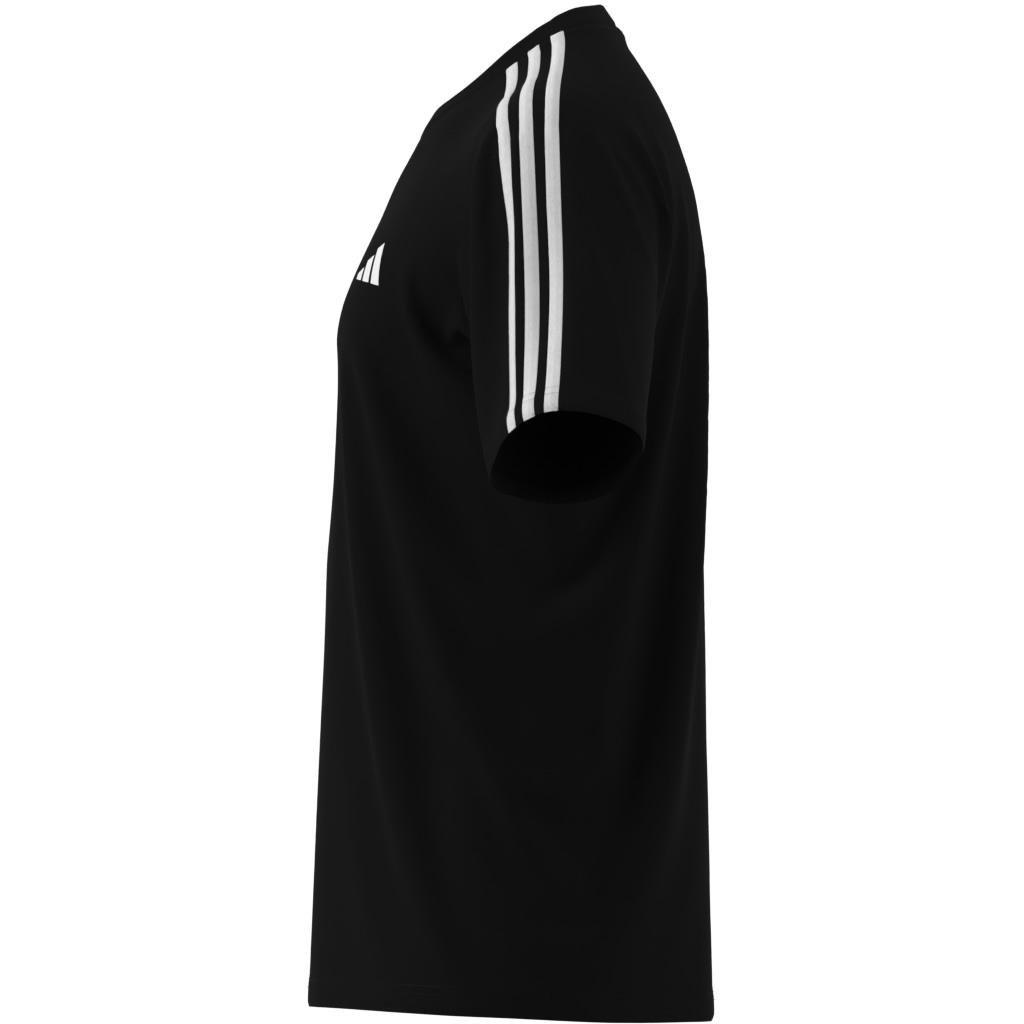 Train Essentials 3-Stripes Training T-Shirt, Black, A701_ONE, large image number 10