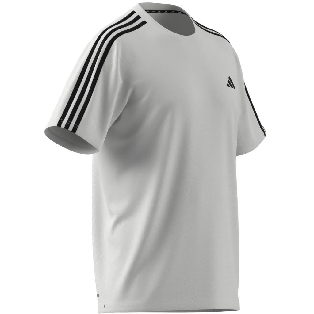 Men Train Essentials 3-Stripes Training T-Shirt, White, A701_ONE, large image number 14