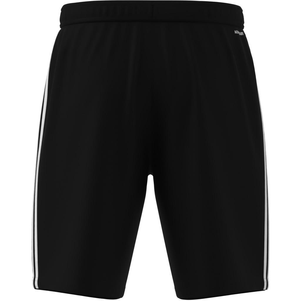 Train Essentials Pique 3-Stripes Training Shorts, Black, , large image number 7