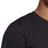 Men Train Essentials Seasonal Logo Training T-Shirt, Black, A701_ONE, thumbnail image number 7
